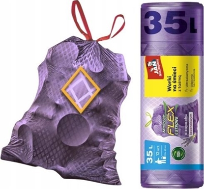 Attēls no Sarantis Worki na odpady domowe 35L 12szt. (SAR349503)