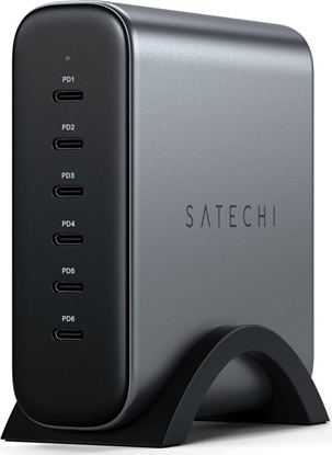 Attēls no adowarka Satechi 200W USB-C 6-port GaN charger