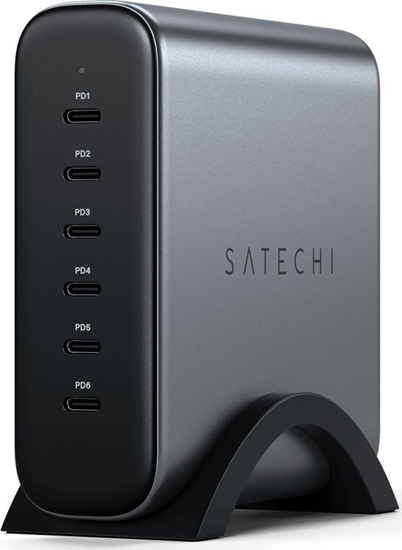 Изображение adowarka Satechi 200W USB-C 6-port GaN charger