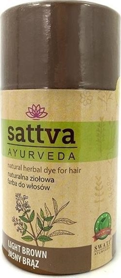 Picture of Sattva Sattva Ayurveda Farba Do Wosów Jasny Brz 150G