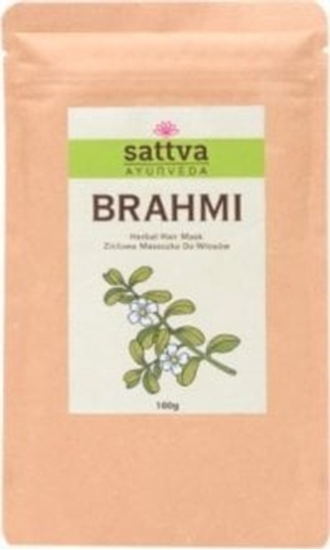 Picture of SATTVA_Ayurveda Brahmi Powder proszek wzmacniajcy wosy 100g