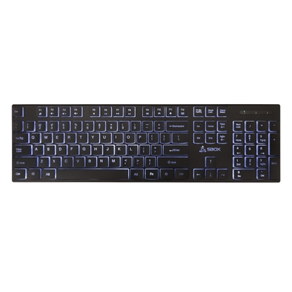 Attēls no Sbox K-22 Keyboard US Black