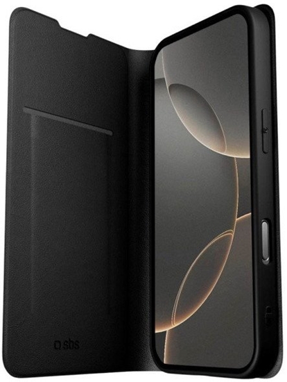 Изображение SBS Mobile SBS Wallet Stand iPhone 16 Plus schwarz