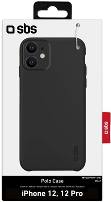 Изображение SBS TEPOLOPROIP12MK, Cover, Apple, iPhone 12/12 Pro, 15.5 cm (6.1"), Black