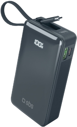 Attēls no SBS TTBB10000LCDTCPD20B bank mocy 10000 mAh Niebieski