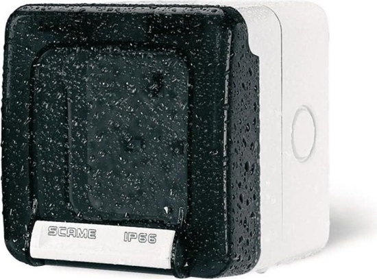 Picture of Scame Gniazdo z/u hermetyczne IP66 natynkowe (137.6411)
