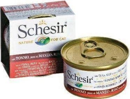Изображение Schesir SCHESIR KOT pusz.85g TUCZYK+WOOWINA +RY W SOSIE