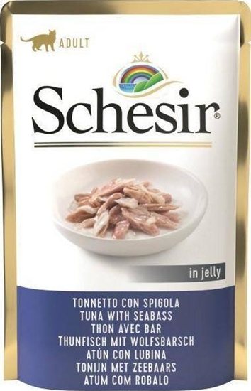 Изображение Schesir SCHESIR KOT sasz.85g TUCZYK OKO w galaretce