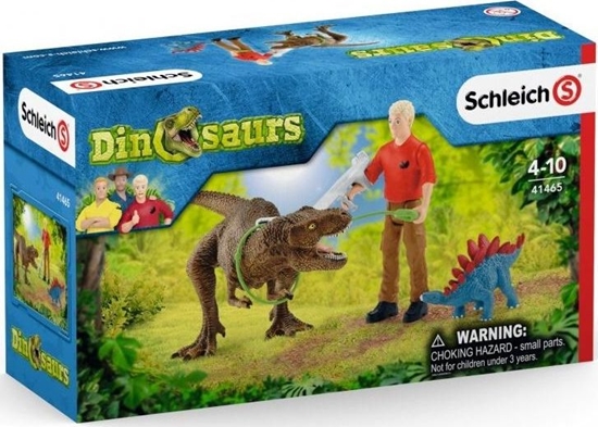 Picture of Schleich Dinosaurs         41465 Tyrannosaurus Rex Attack