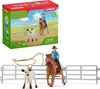 Picture of Schleich Farm World     42577 Cowgirl Team Roping Fun