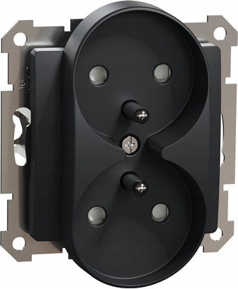 Picture of Schneider Electric GN.2-KR.Z/U CZARNY ANTRACYT SEDNA DES