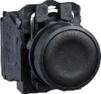 Изображение Schneider Electric Przycisk sterowniczy 22mm czarny z samopowrotem 1Z (XB5AA21)