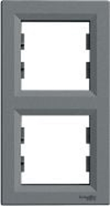 Picture of Schneider Electric Ramka 2-krotna pionowa stal (EPH5810262)