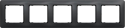 Изображение Schneider Electric Sedna Design, Ramka 5-krotna, czarny antracyt