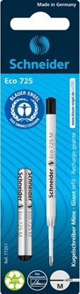 Attēls no Schneider Wkad eco 725 do dugopisu SCHNEIDER, M, 2 szt., blister, czarny