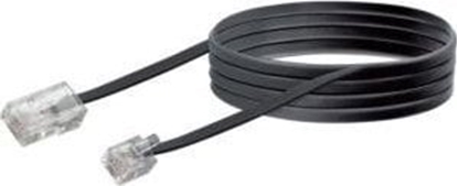 Изображение Schwaiger Modem-Kabel RJ11 Schwaiger 6P2C -> RJ45 8P2C 3m schwarz - TAL6631533