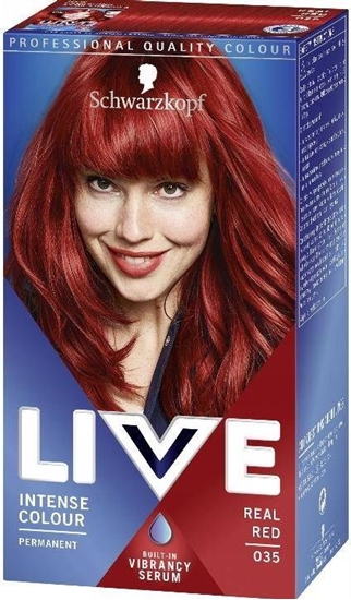 Picture of Schwarzkopf Live Intense Colour farba do wosów 035 Real Red