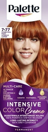 Picture of Schwarzkopf Palette Intensive Color Creme Krem koloryzujcy nr 7-77 Intensywna Mied 1op.