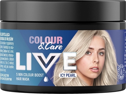 Picture of SCHWARZKOPF_Live Colour&Care 5 minutowa koloryzujca i pielgnujca maska do wosów Icy Pearl 150ml