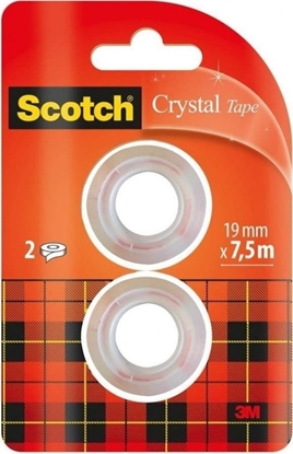 Picture of Scotch Tama biurowa Scotch Crystal 19mm (2szt)