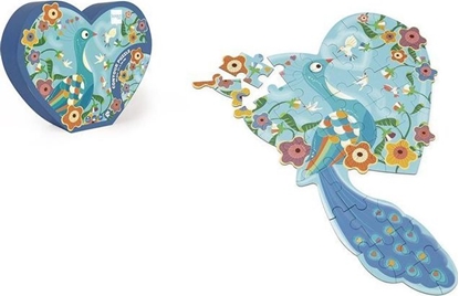 Attēls no Scratch Scratch, Puzzle konturowe Serce 40 elem.