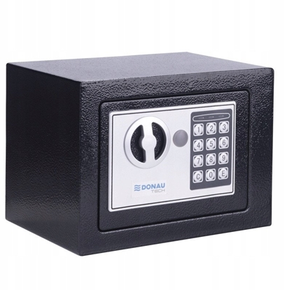 Picture of Sejf manualno-cyfrowy DONAU TECH, 230x170x170 mm, czarny
