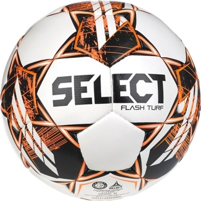 Attēls no Select Select Flash Turf FIFA Basic V23 Ball FLASH TURF WHT-BLK biae 5