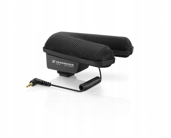 Изображение Sennheiser MKE 440 - Mikrofon pojemnociowy stereo  wyposaony w filtr dolnoprzepustowy