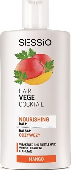 Picture of SESSIO Hair Vege Cocktail Nourishing Balm balsam odywczy do wosów Mango 300g