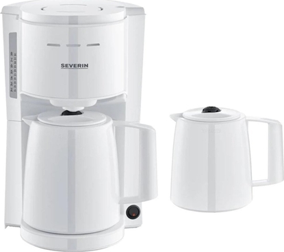 Attēls no Severin KA 9309 white Filter Coffee Maker with 2 Pots