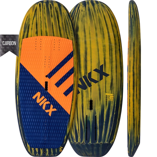 Picture of Sērfošanas dēlis NKX Rocket Carbon Foil Board 5'4 Mango
