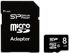 Picture of Silicon power 8 GB, MicroSDHC, Flash memory class 10, SD adapter