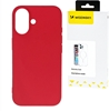 Picture of Wozinsky Wozinsky Silicone Case for Samsung Galaxy S25 - Red