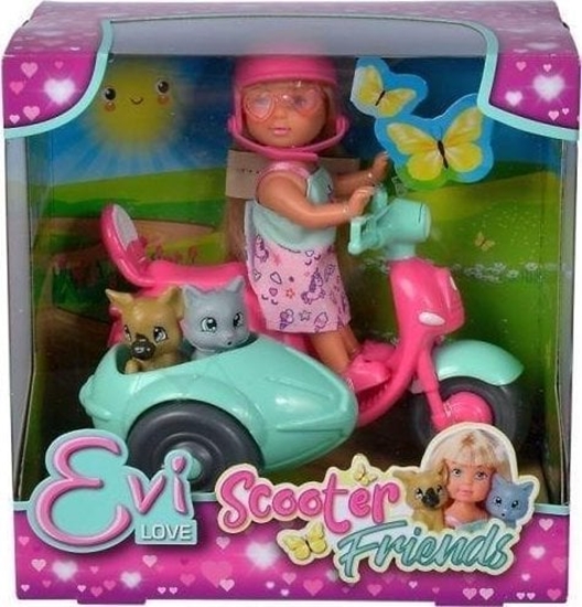 Picture of Simba Lalka Przyjaciele Evi na skuterze Simba