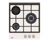 Picture of Simfer | Hob | H4.305.HGSBB | Gas on glass | Number of burners/cooking zones 3 | Rotary knobs | White