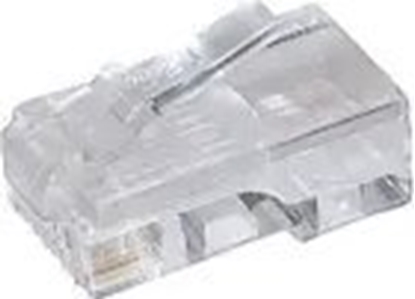 Picture of S-Impuls Western Stecker RJ45, 8P4C für Flachkabel (25 Stück)