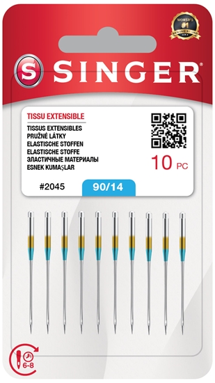 Picture of Singer Needle, 2045 SZ14 BLST W/10