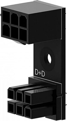 Attēls no Singularity Singularity Computers  6-Pin PCIe 180 Grad Adapter D+D