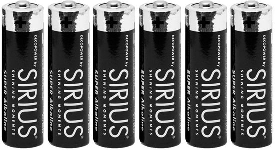 Изображение Sirius DecoPower AA Batteri - 6 stk
