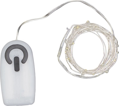 Picture of Sirius Home KNIRKE, Silver, 40 lamp(s), Warm comfort light, AA, 3.9 m, 0.3 m