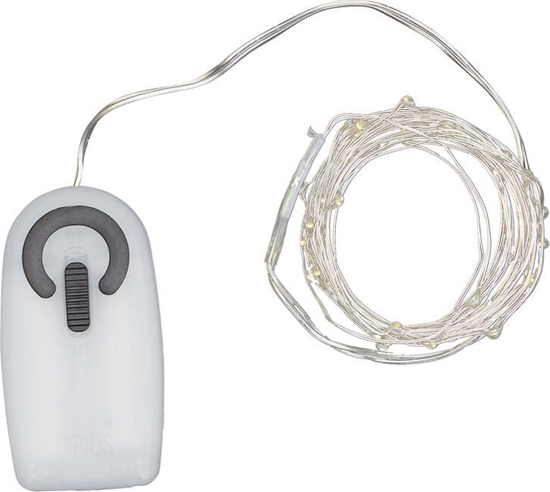 Picture of Sirius Home KNIRKE, Silver, 40 lamp(s), Warm comfort light, AA, 3.9 m, 0.3 m