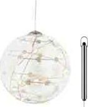 Picture of Sirius Home Sweet Christmas Ball, Light decoration figure, Transparent, Glass, 8 bulb(s), LED, Battery