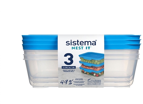 Picture of Sistema - 1.5L Nest It 3 Pack