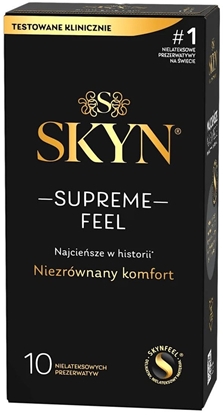 Picture of SKYN_Supreme Feel cienkie nielatektowe prezerwatywy 10szt.