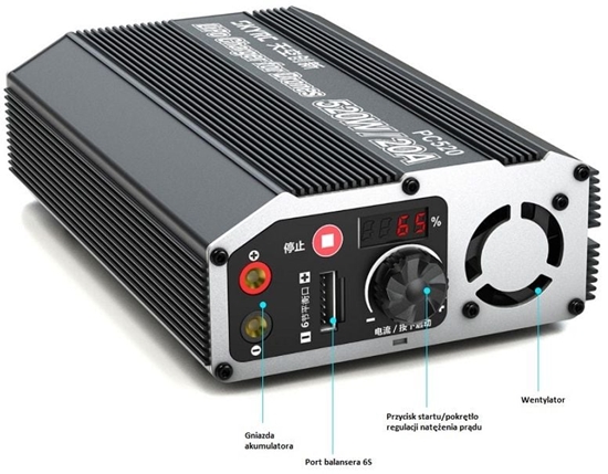 Picture of SkyRC adowarka PC520 do LiPo 6S (SK-100105-08)