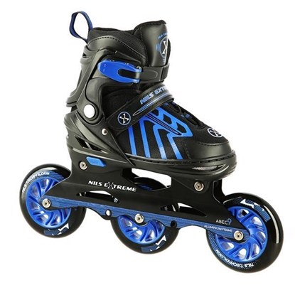 Picture of Skrituļslidas NA18812 A DARK BLUE SIZE M (34-38) IN-LINE SKATES NILS EXTREME