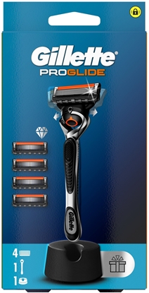 Picture of Gillette Gillette Fusion5 ProGlide zestaw: maszynka + 3 ostrza + stojak