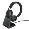 Picture of Jabra 26599-999-889 austiņas un brīvroku komplekts Bezvadu Birojs / zvanu centrs USB Veids-C Bluetooth Melns
