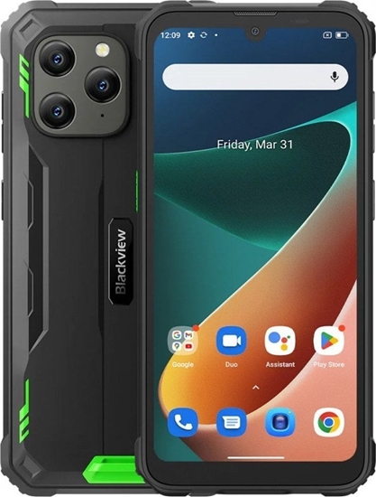 Изображение Smartfon Blackview BV5300 Pro 4/64GB Czarno-zielony  (BV5300PRO-GN/BV)