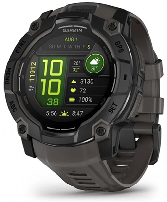 Изображение SMARTWATCH INSTINCT 3 AMOLED/BLK/CHARCO 010-03020-00 GARMIN